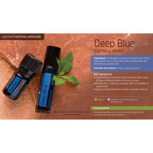doTERRA Deep Blue Rub - Sore Muscle & Joint Rub, Soothing Cream