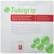 Tubigrip 1434 Bandage Tubular Elastic 10 m Roll Size E Large Ankle/Medium Knee Natural Shade