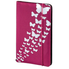 CD/DVD Etui - HAMA - Up to Fashion - Roze - 48 CD/DVD - Motief Vlinders
