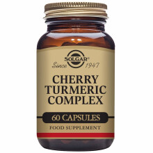 Complexe de curcuma et de cerise, 60 gélules végétales Solgar