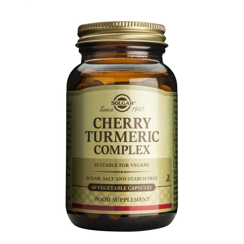 Solgar Complexe de curcuma et de cerise, 60 gélules végétales Solgar 2