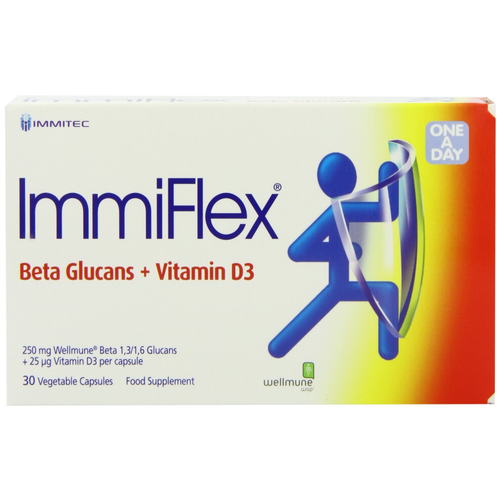 Immiflex Wellmune Vegetable 30 Capsules