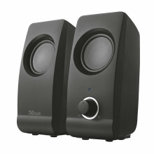 Trust 17595 Remo 2.0 pc-luidsprekers voor computer en laptop, 16 W, USB-voeding, zwart