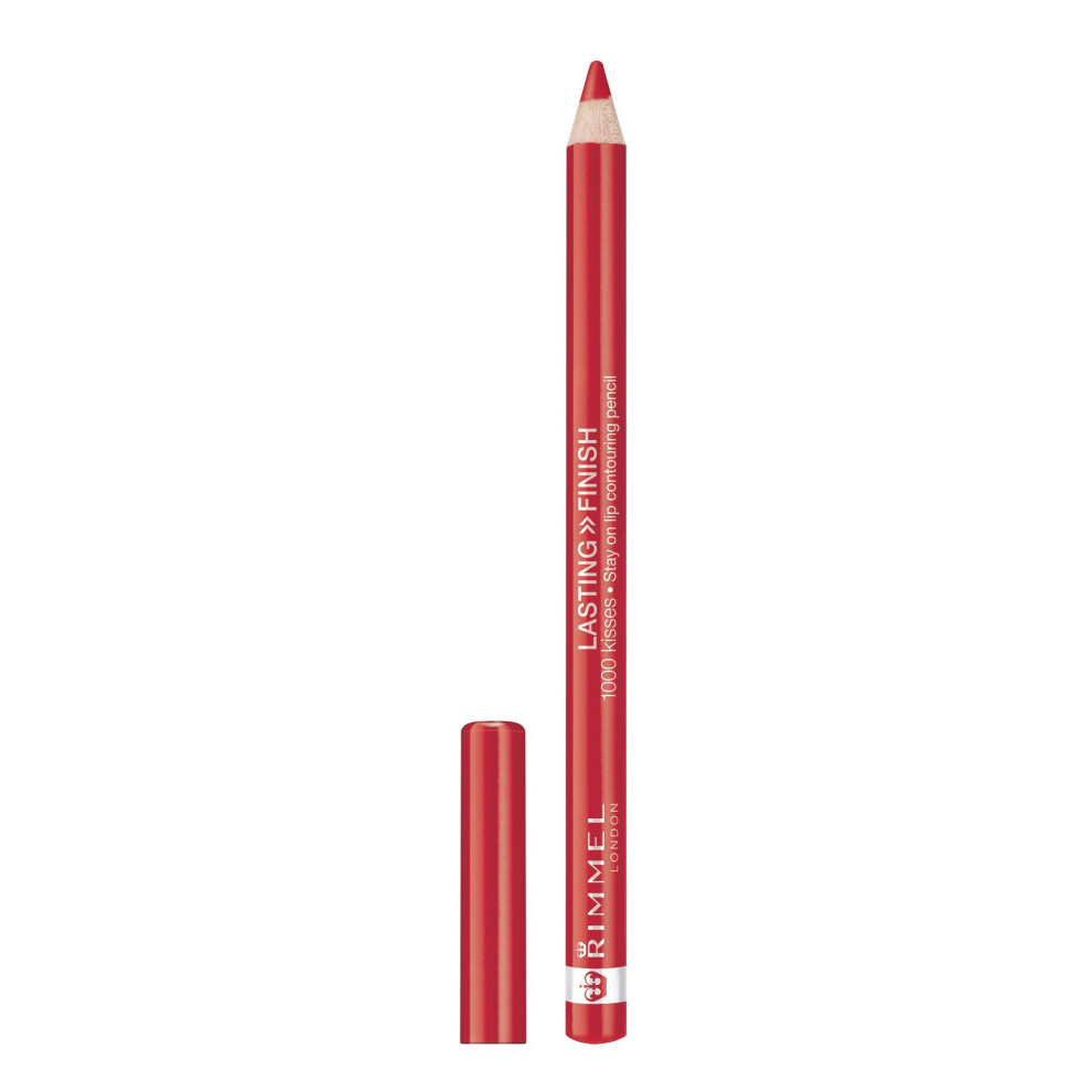 Rimmel London Lasting Finish 1000 Kisses Lip Liner, 021 Red Dynamite, 1.2 g