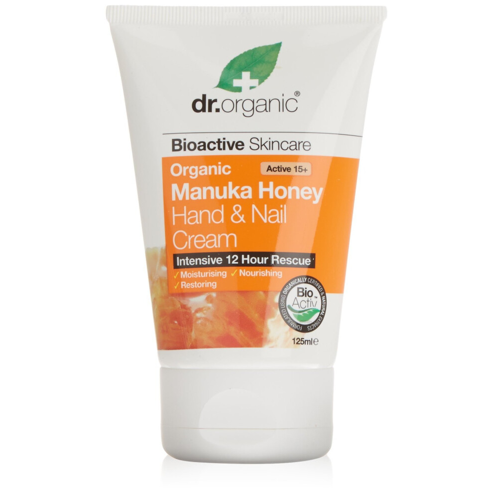 Dr.organic Organic Manuka Honey Hand And Nail Cream 125ml