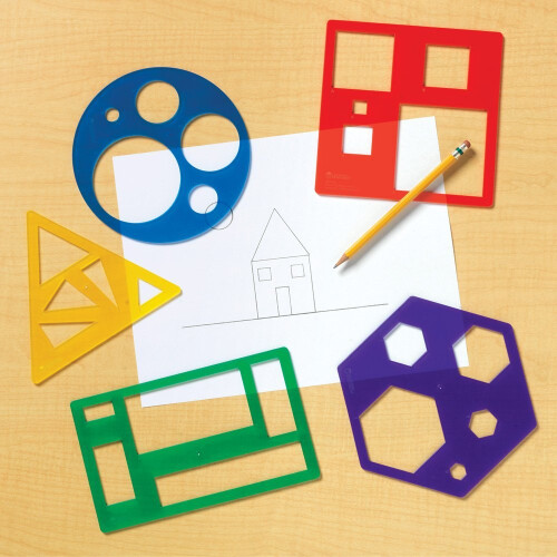 Learning Resources Learning Resources Primary Shapes Template Set 1