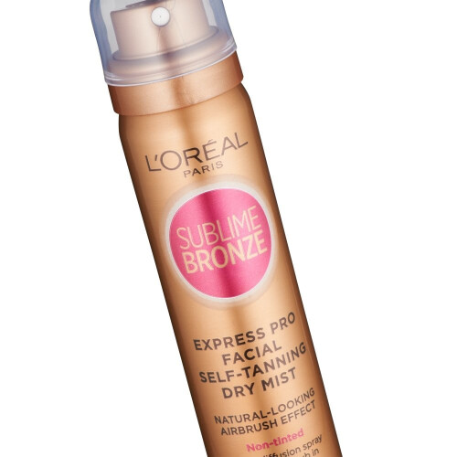 L’Oréal Paris L'Oréal Sublime Bronze Self Tan Express Mist Spray Face, 75ml 1