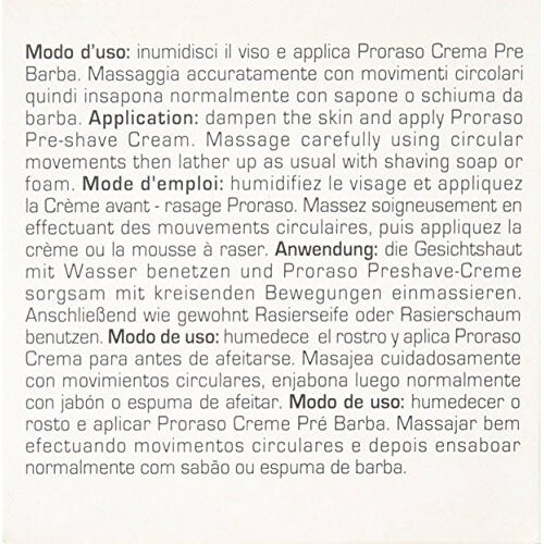 Proraso PRORASO Weiss Pre-Shave Cream 100 ml 1