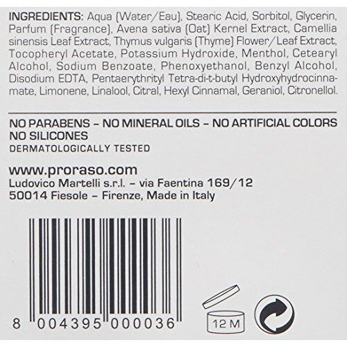 Proraso PRORASO Weiss Pre-Shave Cream 100 ml 2