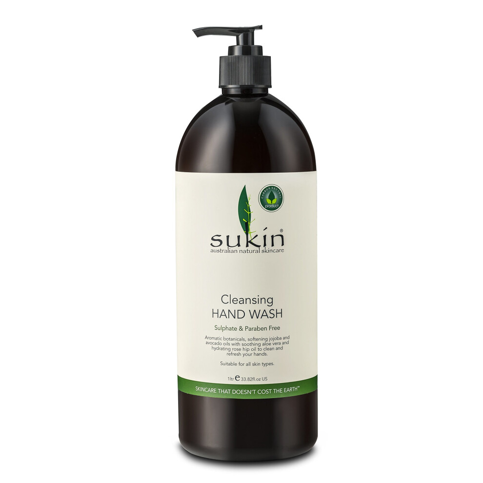 Sukin Cleansing Hand Wash 1 litre