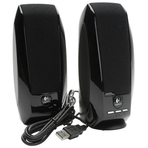 Logitech Logitech OEM S150 2.0 Speaker System - Black, USB Powered