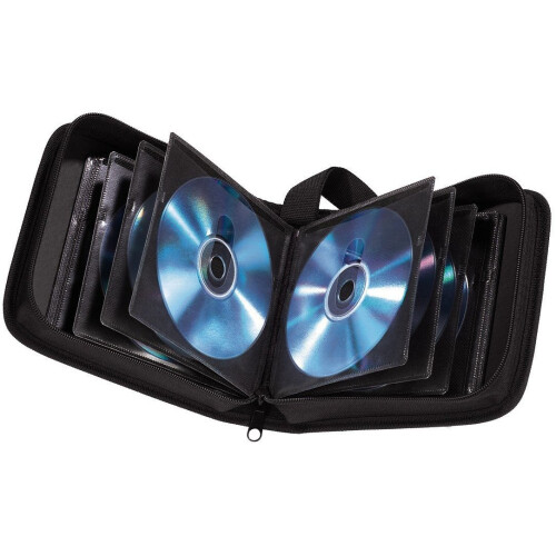 Hama Hama 11615 Nylon 32 CD/DVD Wallet - Black
