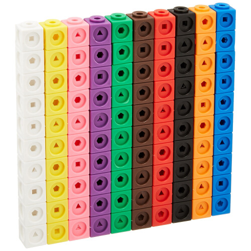 Learning Resources Learning Resources Mathlink Cubes (Set of 100) 1