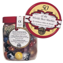 House of Marbles Tub of 50 Marbles