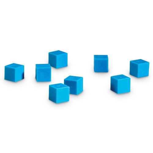 Learning Resources Learning Resources Grooved Plastic Base 10 Units - Set of 100