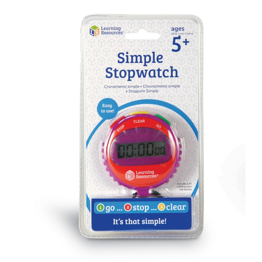 Learning Resources Simple Stopwatch