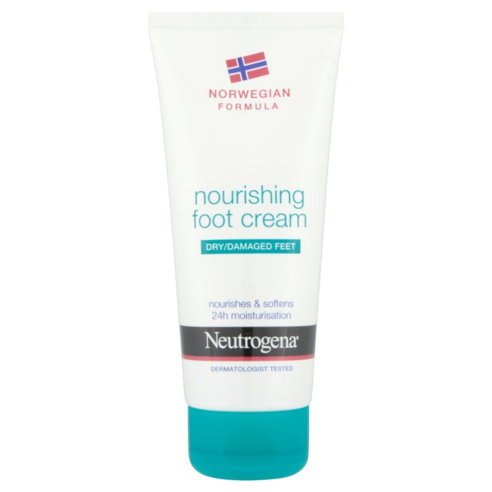 Neutrogena Norwegian Formula Nourishing Foot Cream Dry/ Damaged Feet, 100ml