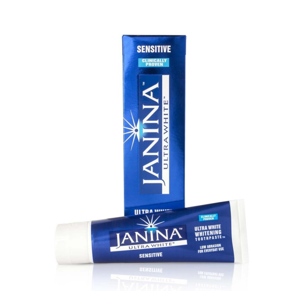 Janina Ultra White Sensitive Whitening Toothpaste, 75 ml