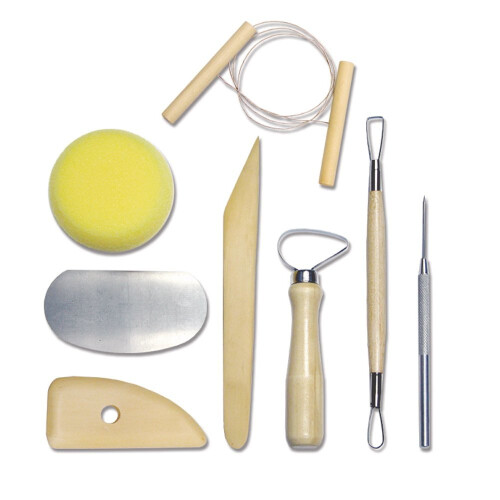 Royal & Langnickel RSET-POT1 Complete Pottery Tool Set (8 Piece)