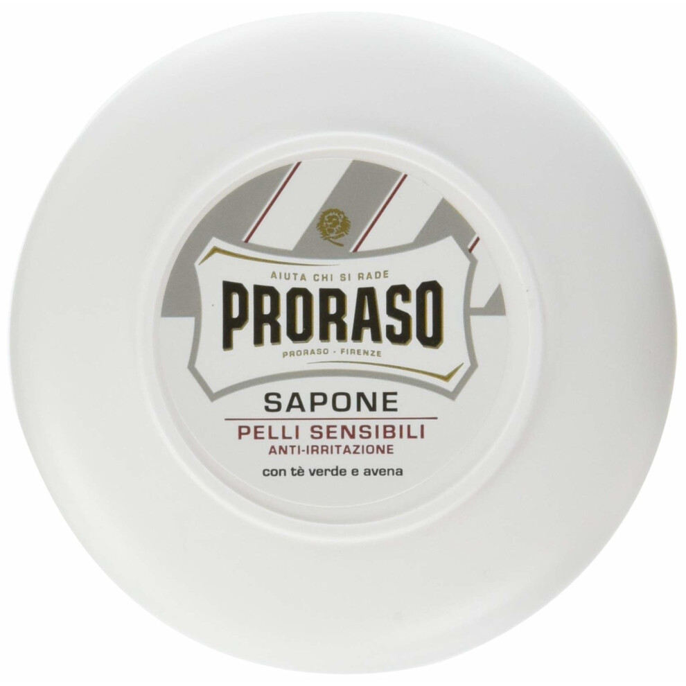 Proraso Shaving Soap in a Bowl, White