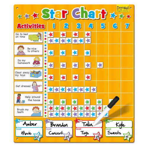 Magnetic Star Chart / Reward Chart ( Large) 1