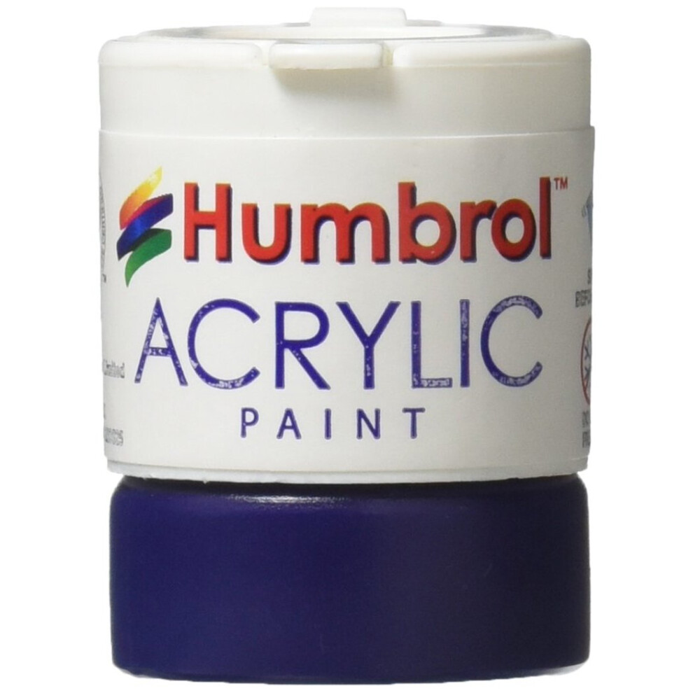 Humbrol 12ml Acrylic Paint No. 209 Gloss (Fire Orange)