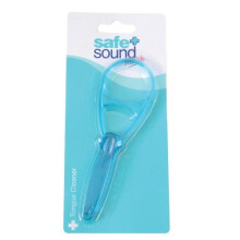 Safe & Sound Tongue Cleaner - Effective Tongue Scraper for Bad Breath (SA8777, Colour Varies)