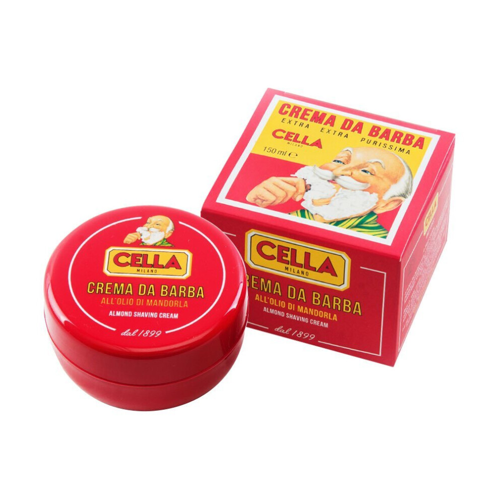 Cella Almond Shaving Cream, 150 ml