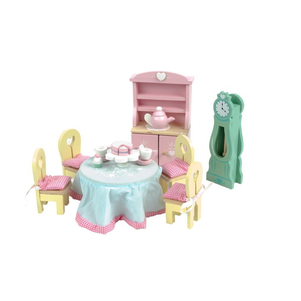 Le Toy Van Daisylane Wooden Doll's House Furniture - Drawing Room Set