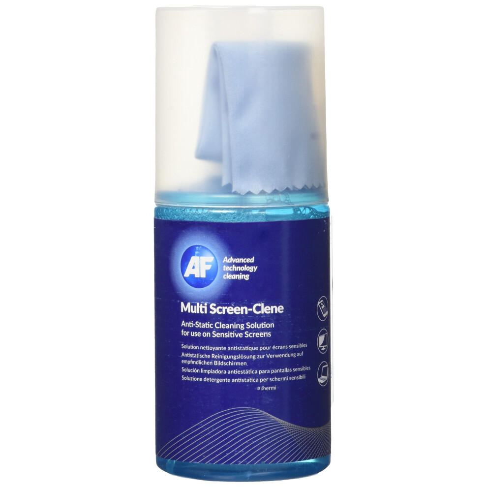 Automation Facilities AF 200 ml Multi-Screen Clene Air Spray with Micro Fibre Cloth