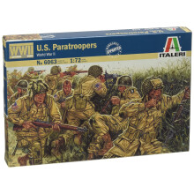 The Hobby Company Italeri 510006063 WW2 1: 72 US Paratroopers