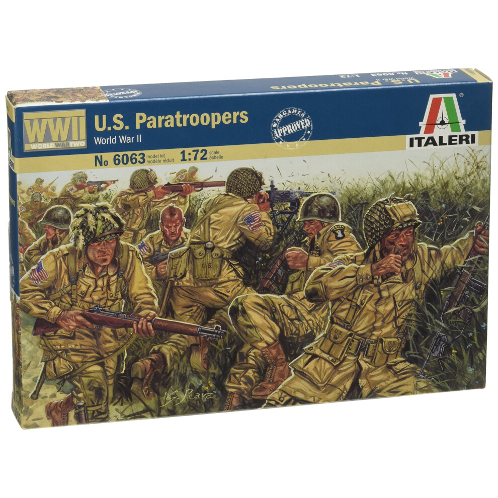 The Hobby Company Italeri 510006063Â WW2Â 1: 72Â US Paratroopers