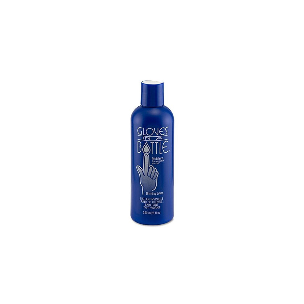 Gloves-In-A-Bottle Gloves In A Bottle Shielding Lotion - Great For Dry Itchy Skin! Grease-Less And Scent Free! D4-8Oz