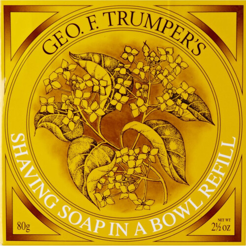 Geo F.Trumper Sandelhout Scheerzeep In Een Kom Navulling 80gr.