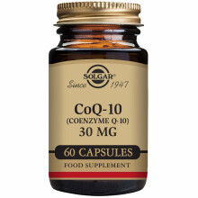 Solgar CoQ-10 (Coenzyme Q-10) 30 mg Vegetable Capsules - Pack of 60