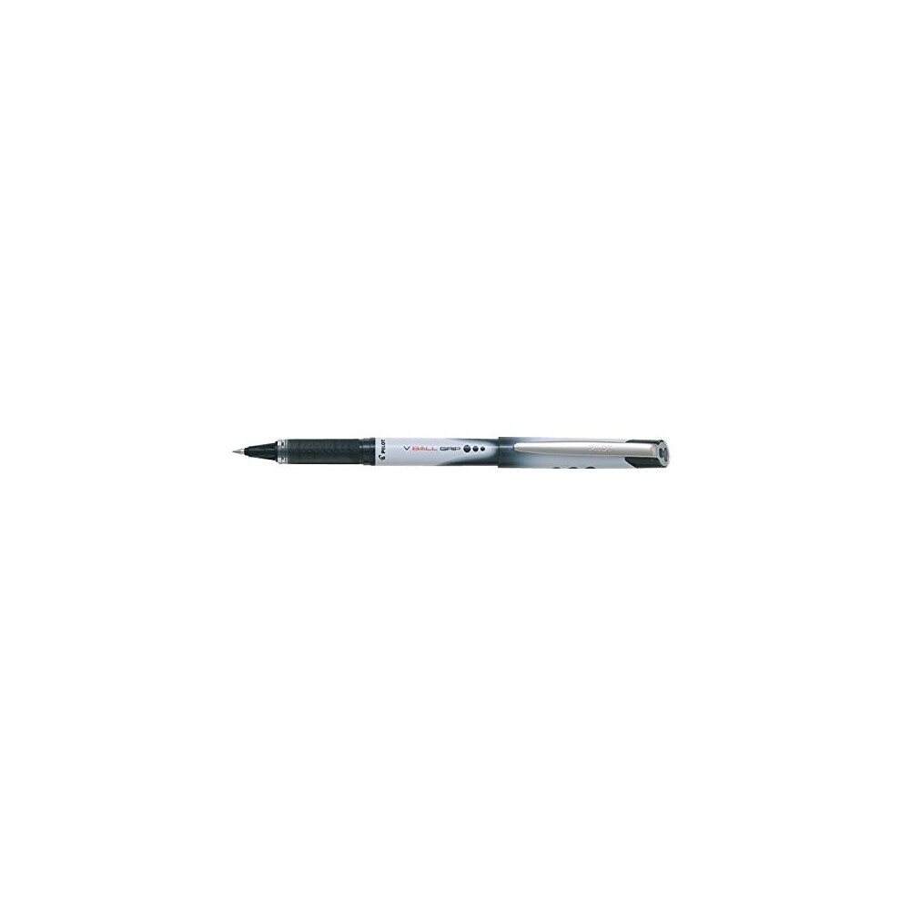 Pilot Vball 5 Grip Liquid Ink Rollerball 0.5 mm tip (Box of 12) - Black