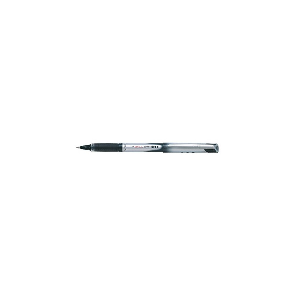 Pilot Vball 7 Grip Liquid Ink Rollerball 0.7 mm tip (Box of 12) - Black