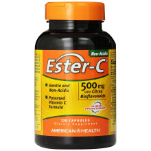 American Health, Ester-C avec Bioflavonoïdes d'Agrumes, 500 mg, 120 Capsules (250 mg par Capsule)