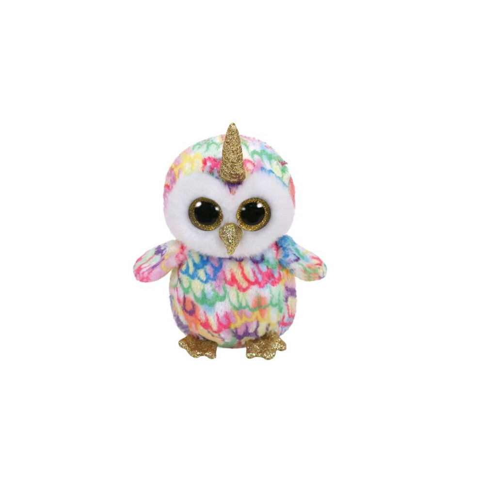 Ty Beanie Boo - Unicorn Owl - ty36253