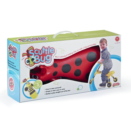 Scuttlebug Beetle (Red and Black) 1