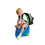 Trunki Trunki BoostApak - Travel Backpack & Child Car Booster Seat for Group 2-3 (Green) 11