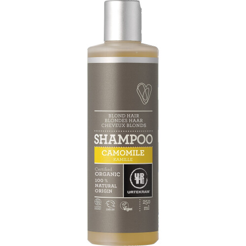URTEKRAM Shampoo med KAMOMILE til blond hår 250 ml