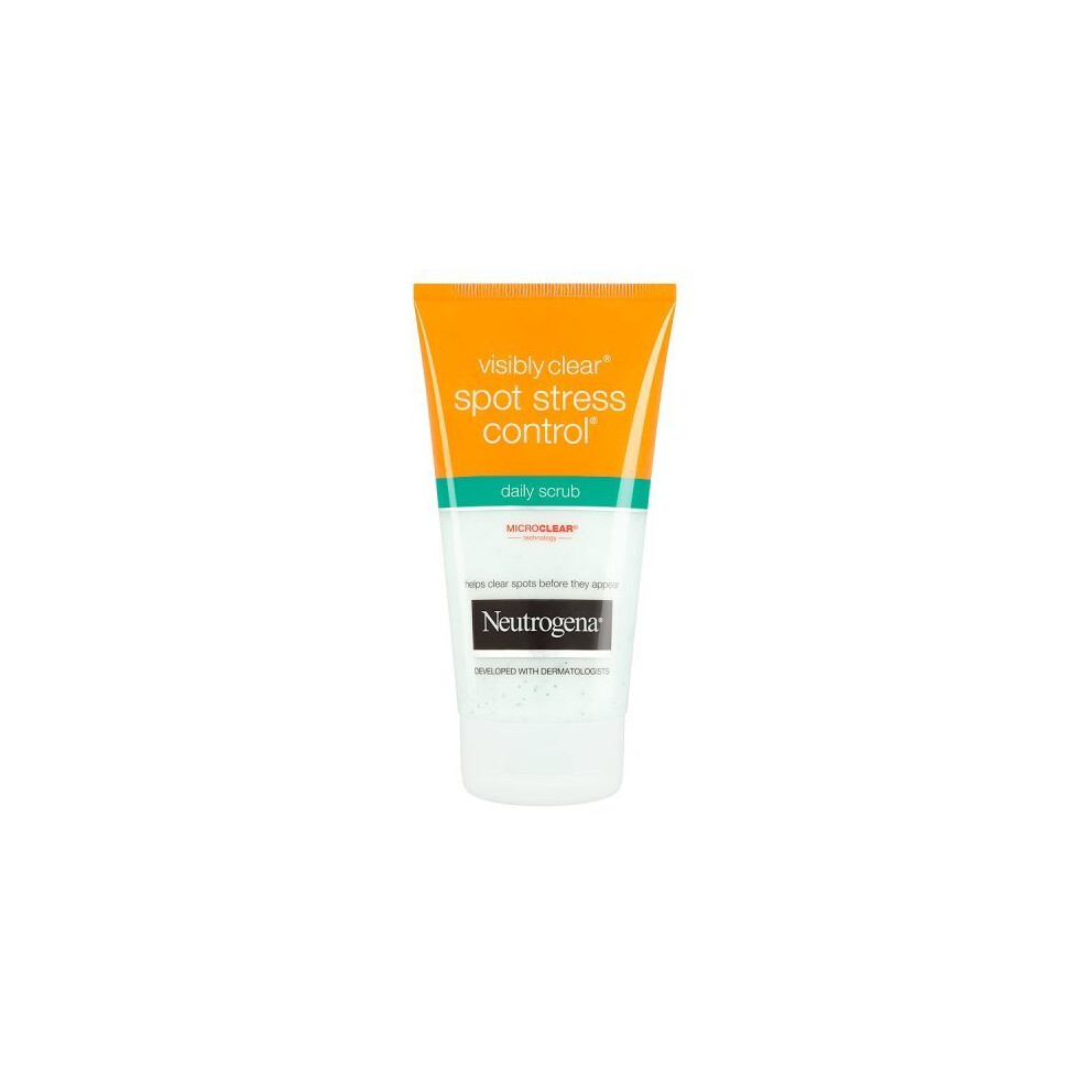 Neutrogena Visibly Clear Spot Stress Control Daily Scrub, 150ml