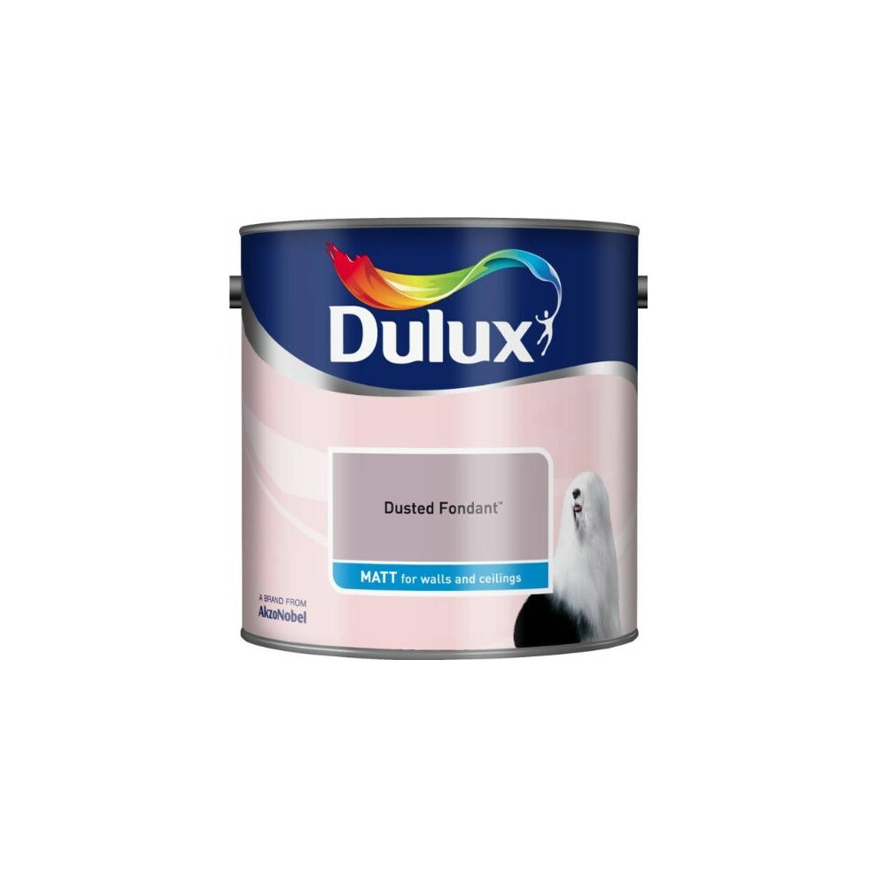 Dulux Matt Dusted Fondant, 2.5 L