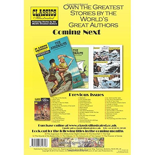Off on a Comet (Classics Illustrated) 1