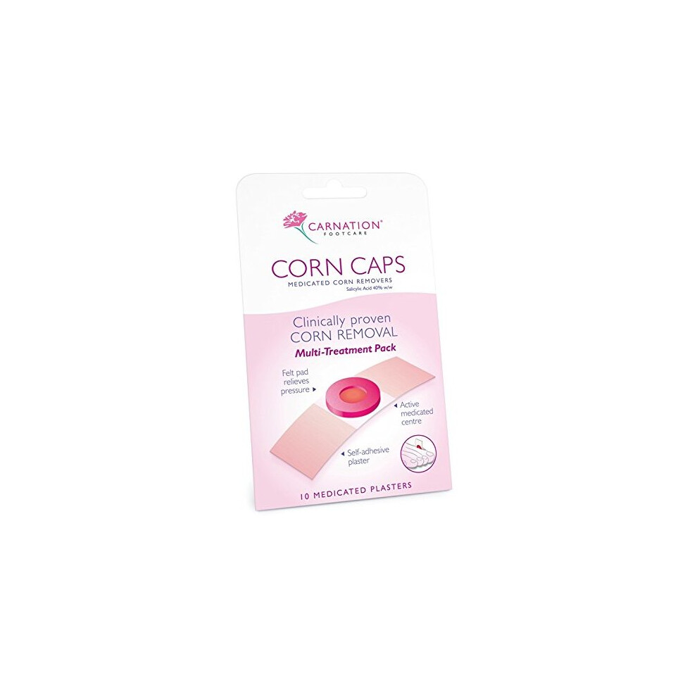 Carnation Footcare Corn Caps X 10