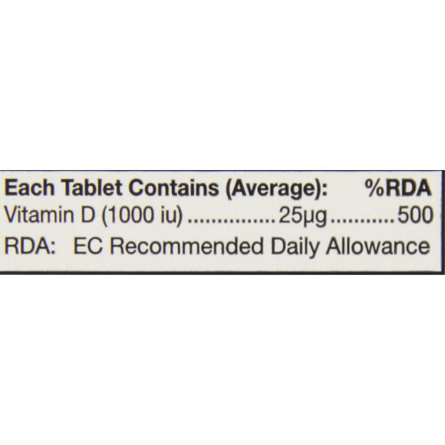 HealthAid Vitamin D 1000iu - 30 Tablets 1
