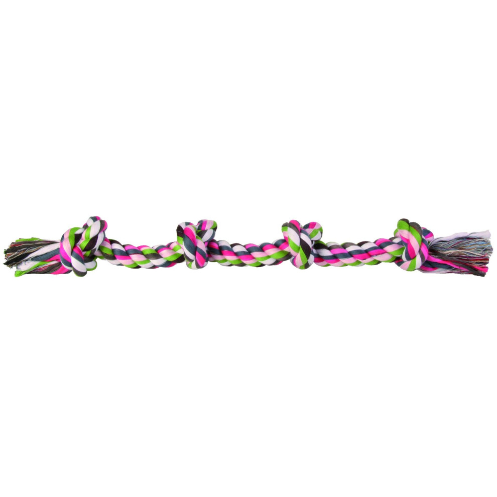 Trixie Denta Fun Cotton Mix Playing Rope for Dog, 54 cm