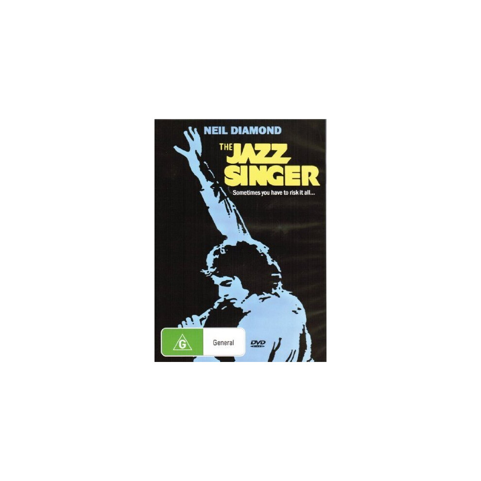 The Jazz Singer 25th Anniversary Edition  (Region 2 Compatible DVD , Full English Language Cover)