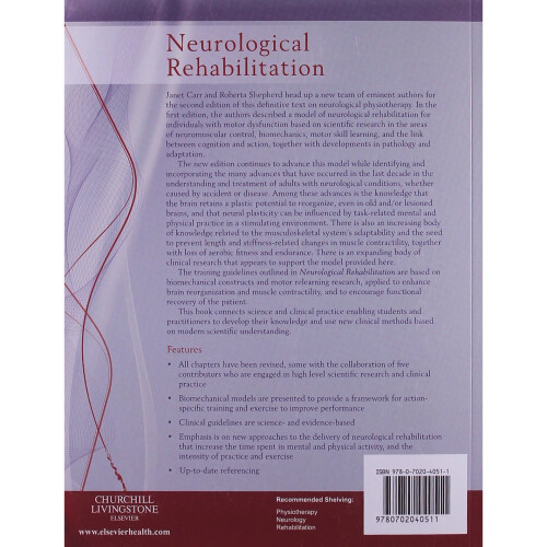 Neurological Rehabilitation: Optimizing motor performance, 2e 1